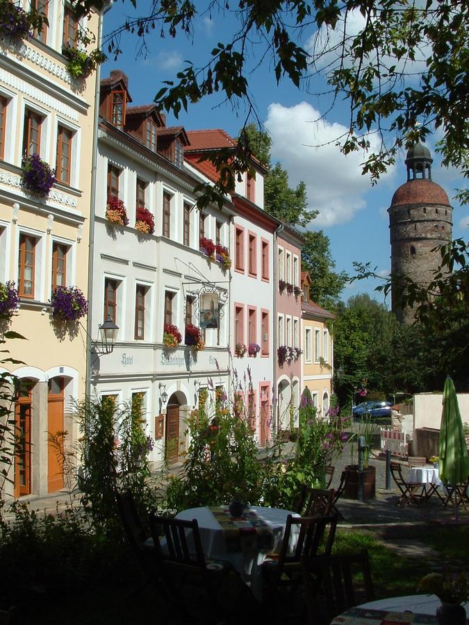 Hotel Und Gasthof Dreibeiniger Hund Görlitz Buitenkant foto